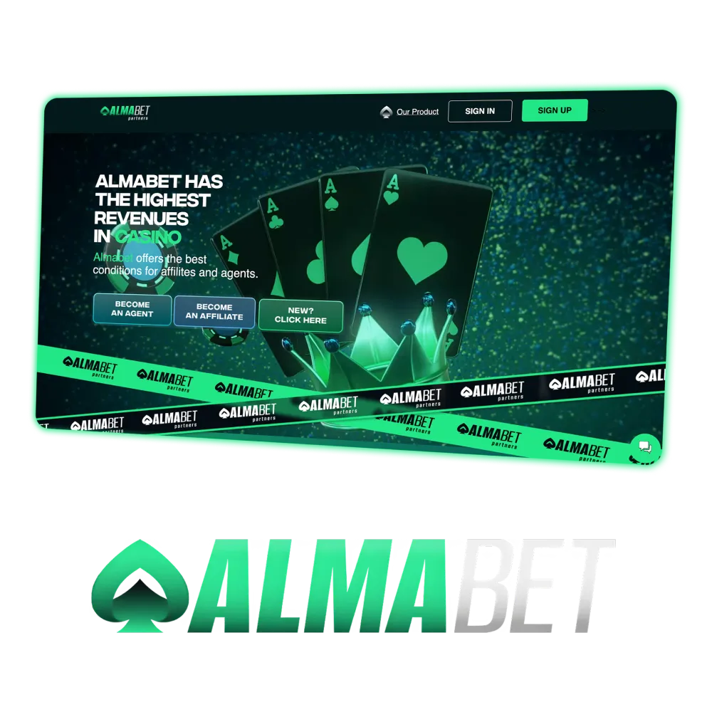 Start earning money with Almabet affiliate program.