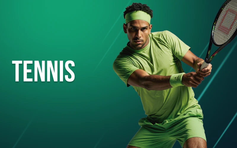 Tennis fans can bet on their favorite players and matches at Almabet.