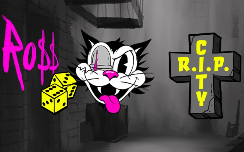 Discover the cool retro graphics of Rip City at Almabet.